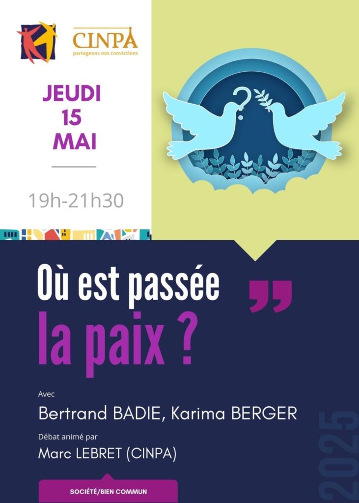 Ou est passee la paix CINPA 1