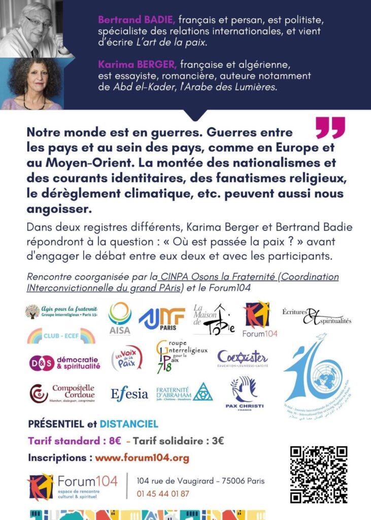 Ou est passee la paix CINPA 2